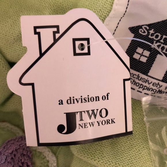 Storybook Knits Green Cardigan. NWT. M - Picture 12 of 13